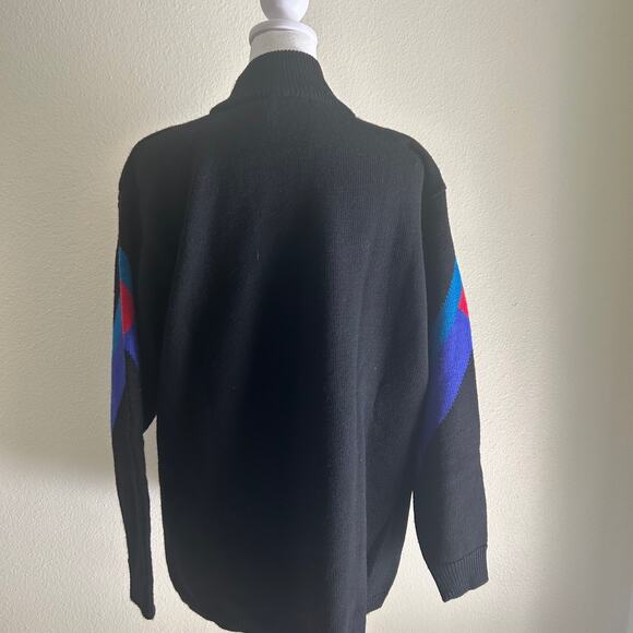 Vintage Liz Claiborne Collection Sweater 100% Merino Wool SZM 80s 90s - Picture 2 of 9